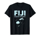 Fiji Island South Pacific Fijian Fiji Map T-Shirt