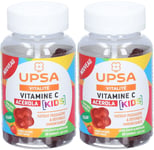 Acérola Vitamine C KIDS - 2 x 60 gommes Adulte & Enfant dès 3ans Complément alimentaire, vegan, goût fraise Fatigue passagère et défenses immunitaires Gummies 2x60 pc(s)