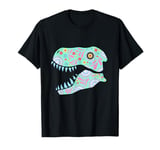 Sugar Skull T-Rex Dia De Los Muertos T-Shirt