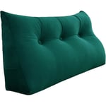 Vercart - Coussin de Lecture Compensé, Triangulaire Coussin à Coins, Gros Coussin Canapé, Traversin Tête de lit Support Arrière, Oreiller Cervical