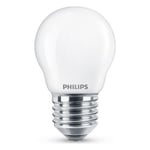 Lampe LED Philips Sphèrique E 6,5 W E27 806 lm 4,5 x 7,8 cm [4000 K]