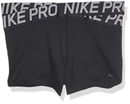 Nike Women W Np Intertwist 2 3inch Short Sport Shorts - Black/(Thunder Grey), 2X-Large