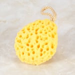 4 Colors Sponge Body Shower Spa Exfoliator Washing Cleansing ScBal(Yellow)