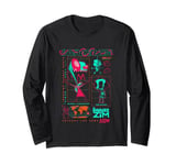 Invader Zim World Domination Grand Schematics Long Sleeve T-Shirt