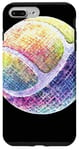 Coque pour iPhone 7 Plus/8 Plus Art Balle De Tennis Colorée Pour Sportifs