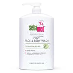 Sebamed Olive Face Liquid Body Wash Pump Sensitive Dry Skin Unisex 1000ml