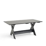 HAY - Crate Dining Table L180 - Black - Matbord utomhus - Gerrit Rietveld - Svart - Trä