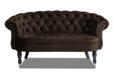 Chesterfield Ludovic Sofa 2-seters - Brun 2 seter sofa