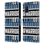 OFFICIAL GLASGOW WARRIORS GRAPHICS LEATHER BOOK WALLET CASE FOR OPPO PHONES