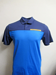 under armour t2g color block loose fit polo shirt royal blue/navy uk size xl