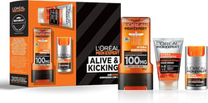 L'Oreal Men Expert Gift Set, Hydra Energetic Alive and Kicking: Shower Gel, and