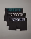 Calvin Klein Intense Power Mens Trunk 3 Pack - Black - Size Medium