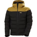 Helly Hansen Bossanova Puffy Skijakke Herre - Brun/Svart - str. XL