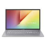 ASUS VivoBook 17 X712FA-AU481T - Intel Core i3 - 10110U / 2.1 GHz - Windows 10 Home - UHD Graphics 620 - 8 Go RAM - 256 Go SSD NVMe - 17.3" 1920 x 1080 (Full HD) - Wi-Fi 5 - argent transparent