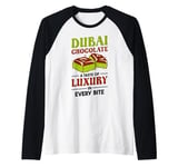 Dubai Chocolate Raglan Baseball Tee