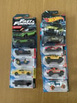 10x Hot Wheels Car New on Card Bundle Hot Wheels Bundle 7