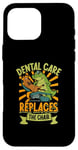 Coque pour iPhone 16 Pro Max Dentiste crocodile