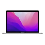 MacBook Pro 13" M2 2022 (Apple M2 8-Core, 8 GB RAM, 256 GB SSD) Silver | Acceptabelt