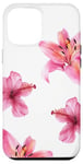 Coque pour iPhone 13 Pro Max Collage de fleurs estivales Tiger Lily Hibiscus Hawaii Beach