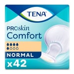 TENA PROSKIN COMFORT NORMAL 2 PACKETS 84 INCONTINENCE PADS NEW