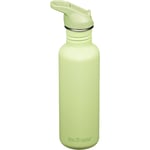 Klean Kanteen Classic Flip Seal Sport vattenflaska 800 ml, shadow lime