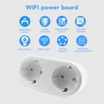 Smart Switch Plug Shunt Dual Control Voice Control Timer Switch Smart Life Socke