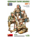 Miniart - German Tank Riders Set 1. Resin Headsmaquette Figurine German Tank Riders Set 1. Resin Heads |Miniart|53022| 1:35 Maquette Char Promo Figurine Miniature