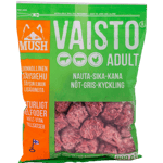 Mush Vaisto Nöt-Gris-Kyckling Grön 800 g - Köttbullar