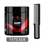 Totex Hair Styling Gummy Gum Gel 700ml New With Wahl Style Comb UK