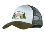 Buff Trucker Cap White Unisex Adult