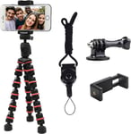 Phone Tripod, Linkcool Octopus Tripod with Wireless Remote Phone Holder Mount Use as iPhone Tripod, Cell Phone Tripod, Camera Tripod, Travel Tripod,Tabletop Tripod for iPhone Gopro