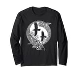 Odin's Ravens - Hugin And Munin - Huginn And Muninn Long Sleeve T-Shirt