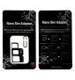 Adaptateur De Carte Sim 3 En 1 Pour "Asus Rog Phone 3" Smartphone Micro-Sim Nano-Sim Universel