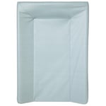 Babycalin - Matelas à langer bébé 50x70 cm Bleu Vert - Matelas à langer PVC avec appui-tête - Matelas à langer 50x70 Imperméable Facile à nettoyer - Matelas à langer pour bébé bords hauts sécurisants