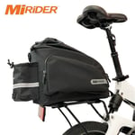 MiRiDER Water Resistant eBike Cycle Storage Pannier Bag With Strap & Rain Cover