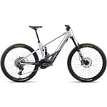 Orbea El MTB Wild M11-AXS Halo Silver-Tanzanite Carbon View Matt