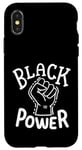 Coque pour iPhone X/XS Black Power Civil Rights African American Pride Hommes Femmes