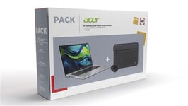 Pack PC portable Acer Aspire 3 15 A315-44P-R0KS 15,6" AMD Ryzen™ 7 16 Go RAM 512 Go SSD Gris + Housse + Souris optique sans fil