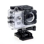 ZHUTA Caméra d'action 1080P HD 2.0 Pouces - Caméra sous-Marine - Caméra de Sport étanche 3 MP avec Kits d'accessoires - pour Natation, plongée, vélo, Moto, etc. (Blanc)