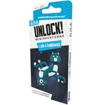 Space Cowboys Unlock ! Mini Aventures Le Chat de Schrödinger - Jeu de Cartes d'évasion - 10 Ans - De 1 à 6 Joueurs - 30 à 45 Minutes par Partie - Espagnol