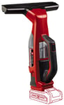 Einhell Power X-Change Cordless Window Vacuum - Streak-Free Electric Window Cleaner Tool, 28cm Suction Nozzle, Spray Bottle With Microfibre Cloth - BRILLIANTO Window Vac (Battery Not Included)