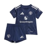 Manchester United Bortedrakt 2024/25 Baby-kit Barn - adidas, størrelse 68cm