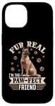 iPhone 14 Belgian Malinois Dog Breed Fur real, I’m the paw-fect Case