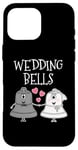 iPhone 16 Pro Max Wedding Bells Engagement Bride Case