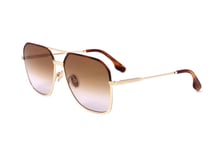 Lunettes de Soleil Victoria Beckham VB212S 702 GOLD/BROWN 59/14/ Femme