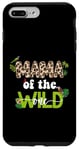 iPhone 7 Plus/8 Plus Mom of the Wild One Jungle Birthday Zoo Safari Wild Birds Case