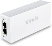 Tenda 30W Gigabit PoE Injector, IEEE 802.3at/af PoE+ Injector, PoE Adapter, Plu