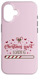 Coque pour iPhone 16 Drôle et mignon de Noël en forme de canne à sucre d'orge