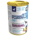 Forza 10 Diet Low Grain 6 x 400 g - Häst & ris