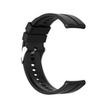 Klokkereim 20 mm for Garmin/Huawei/Samsung Galaxy Watch Sort